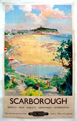 Original Railway Poster Scarborough